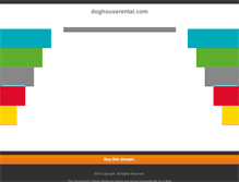 Tablet Screenshot of doghouserental.com